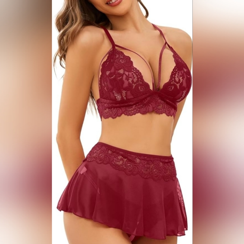 Skirt lingerie set!